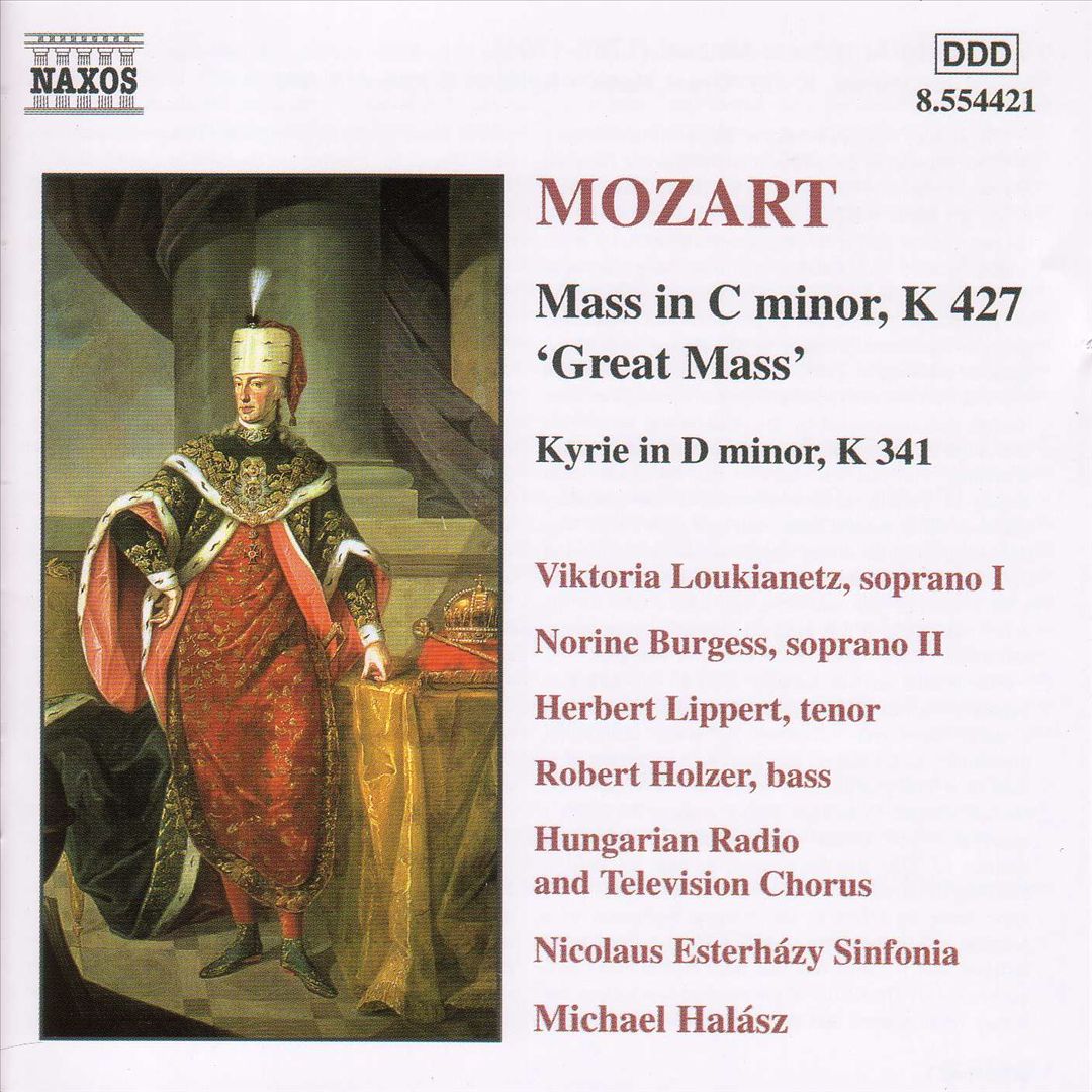 Mozart: Mass in C minor, K427; Kyrie in D minor, K341 cover art