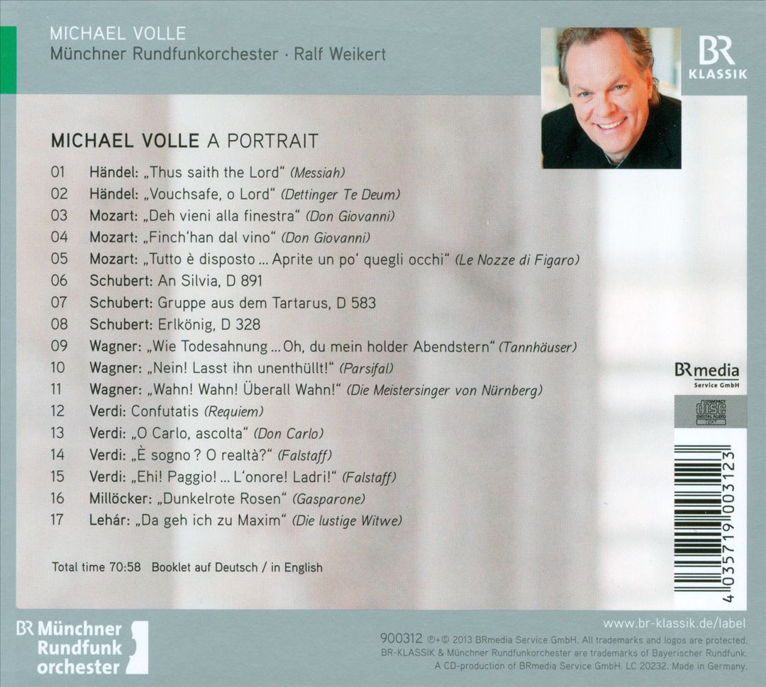 Michael Volle: A Portrait cover art