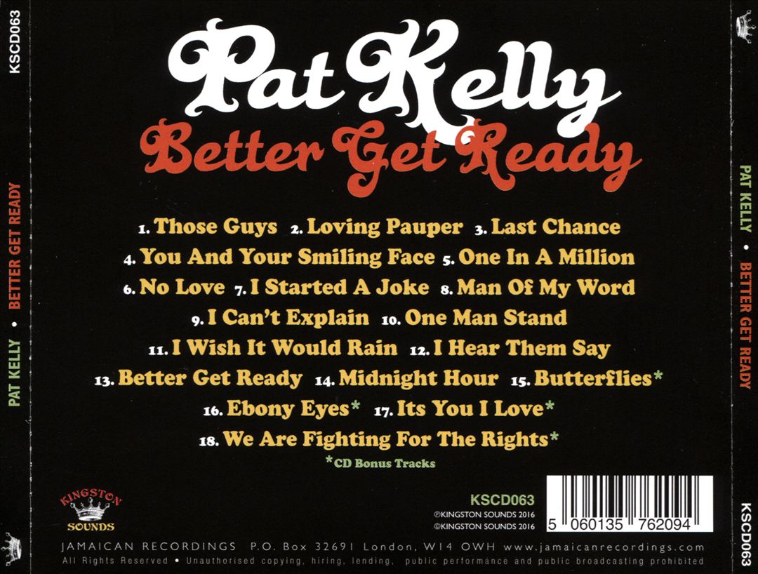 Better Get Ready cover art