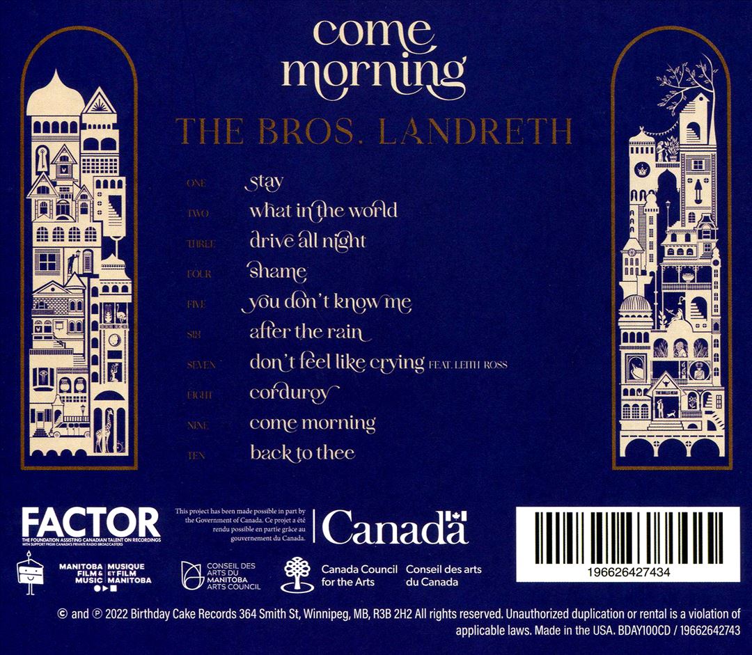 Come Morning cover art