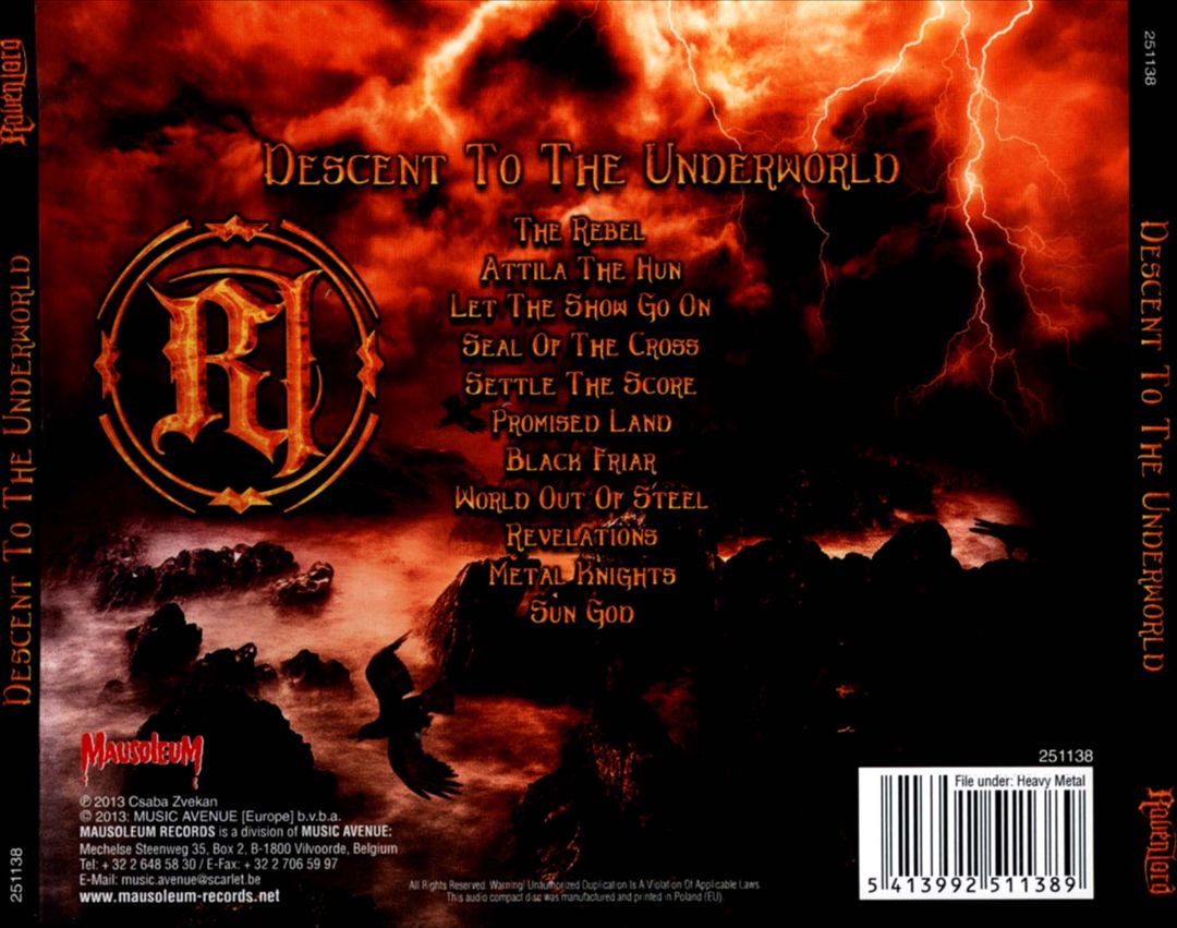 Descent to the Underworld cover art