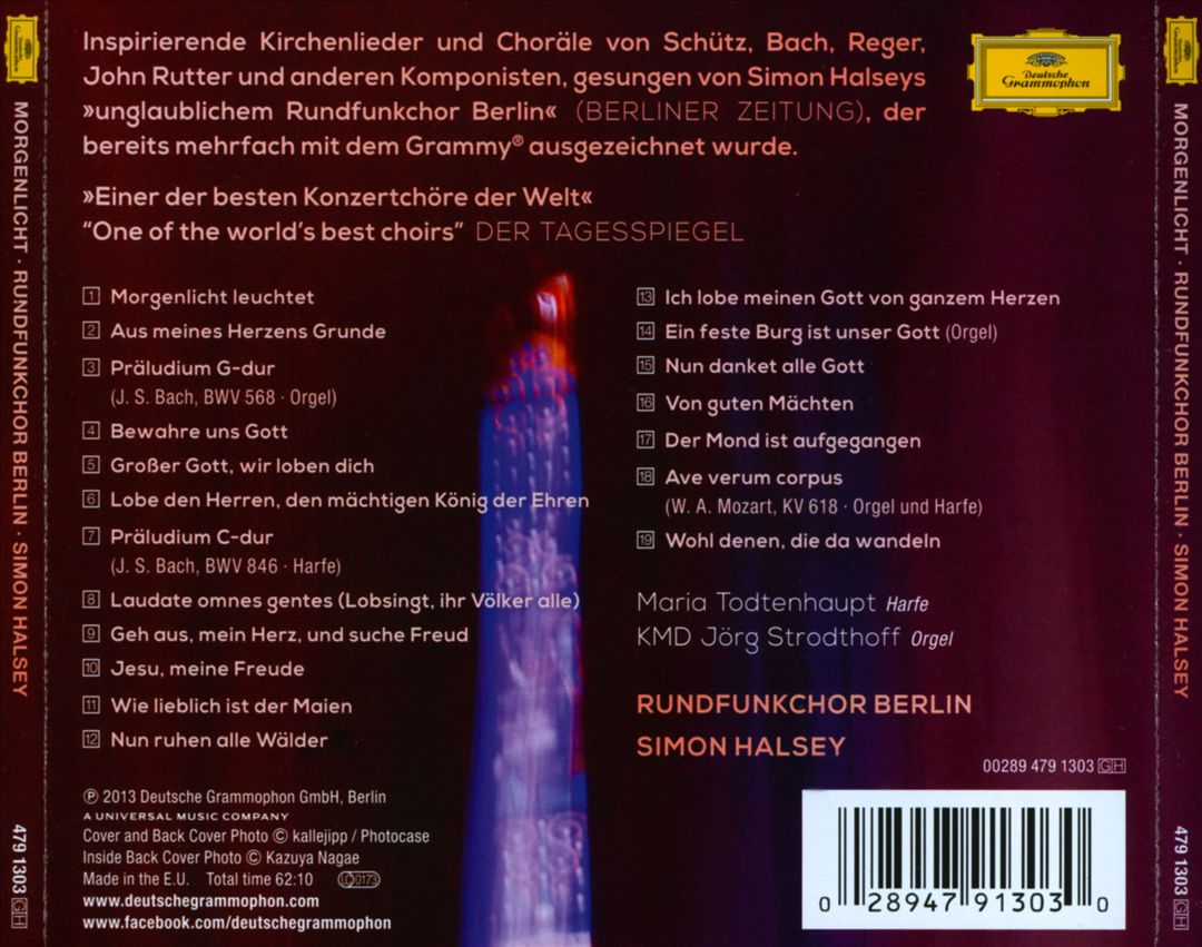 Morgenlicht: Kirchenlieder & Choräle cover art
