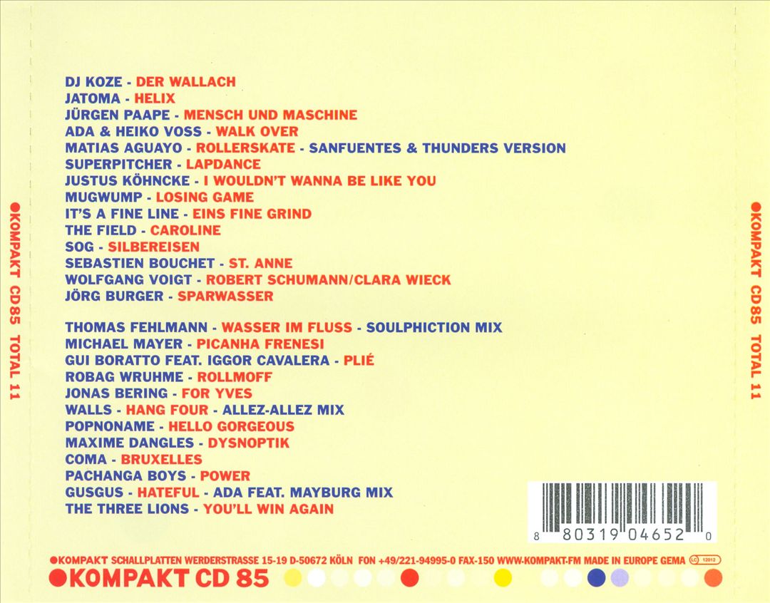 Total 11 cover art