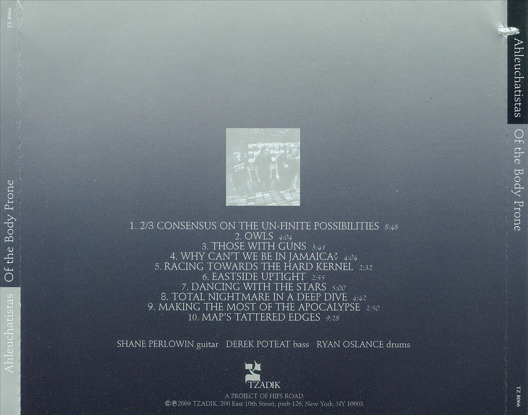 Of the Body Prone cover art
