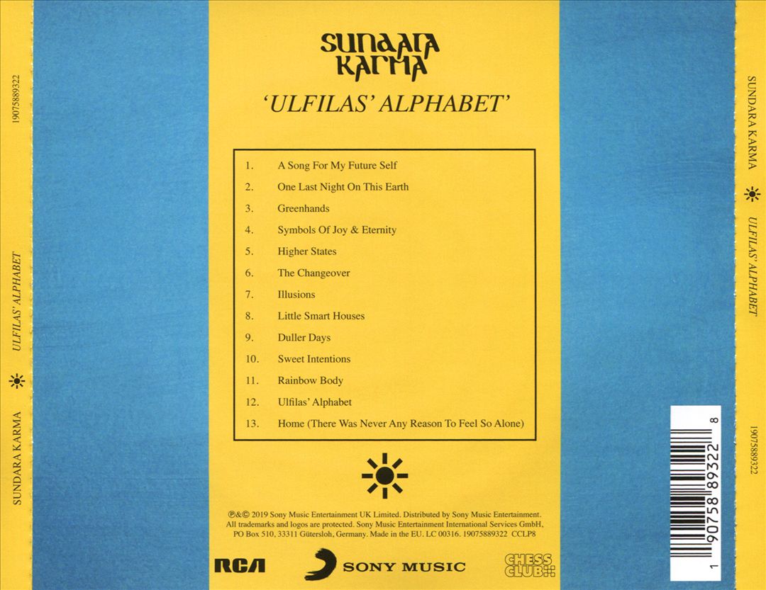 Ulfilas' Alphabet cover art