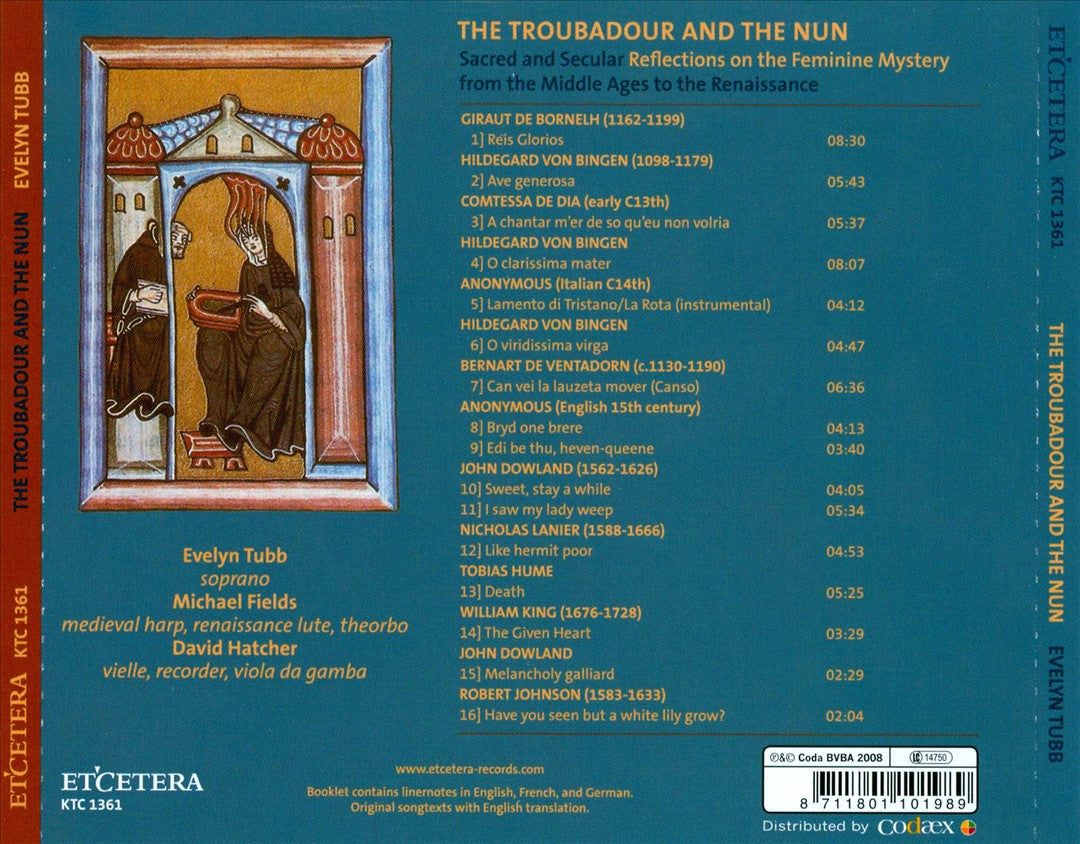 Troubadour and the Nun cover art
