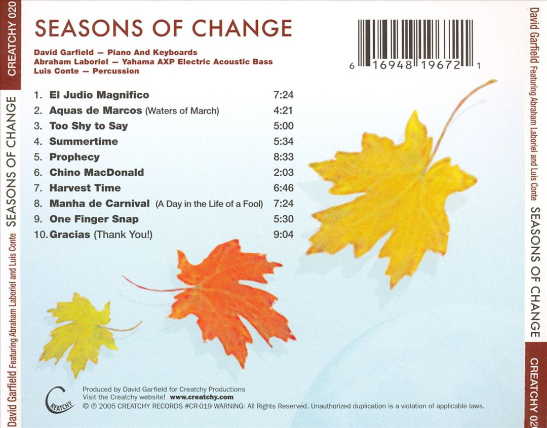 Seasons of Change cover art