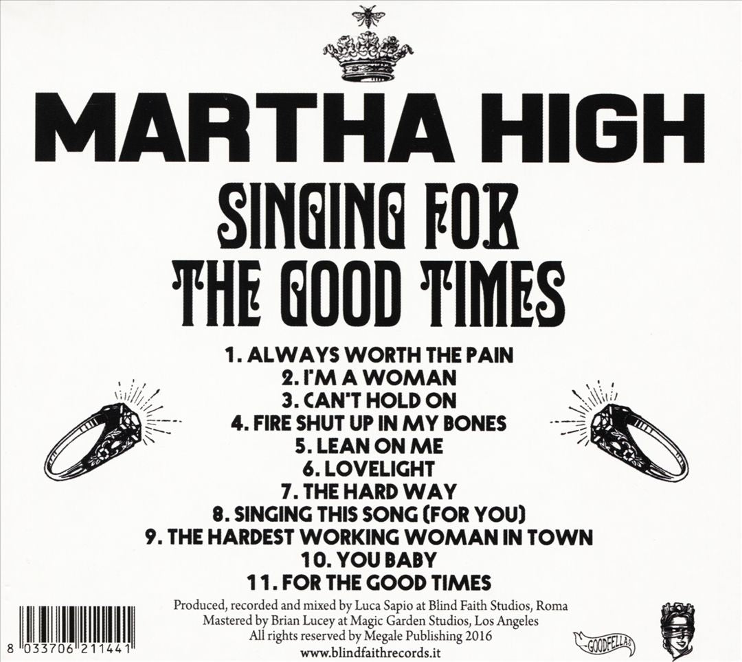 Singing for the Good Times cover art