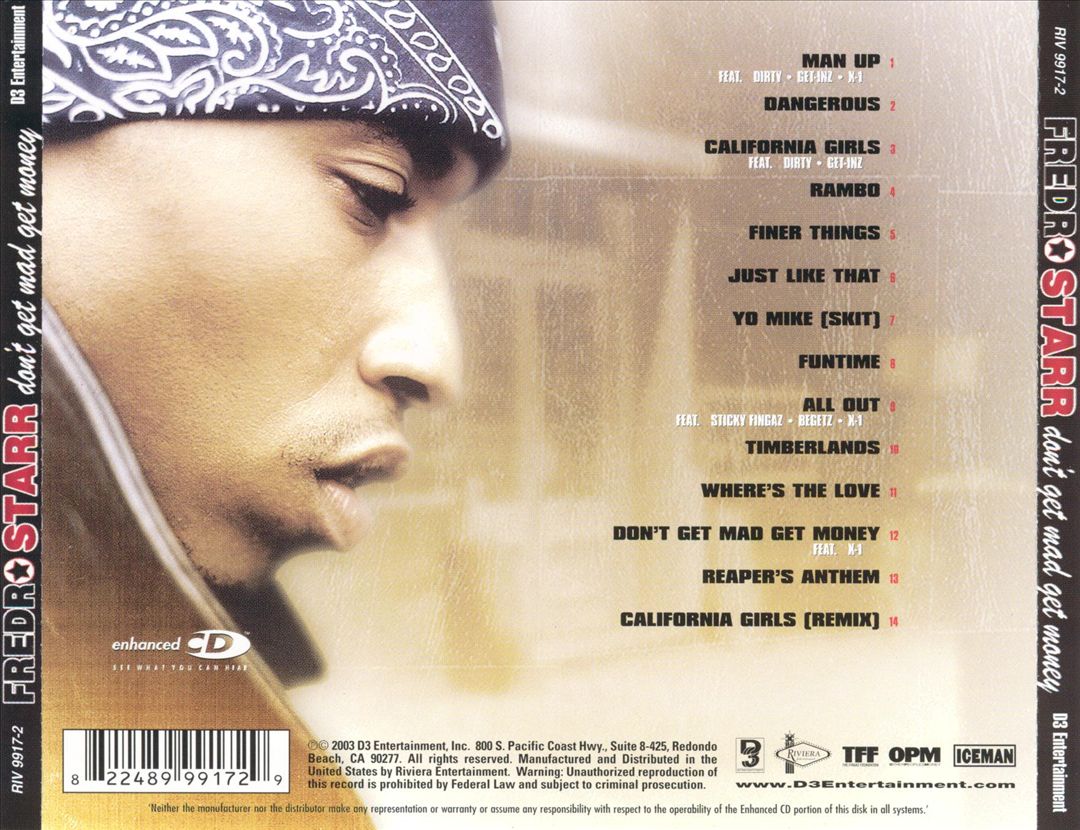 Don't Get Mad, Get Money cover art