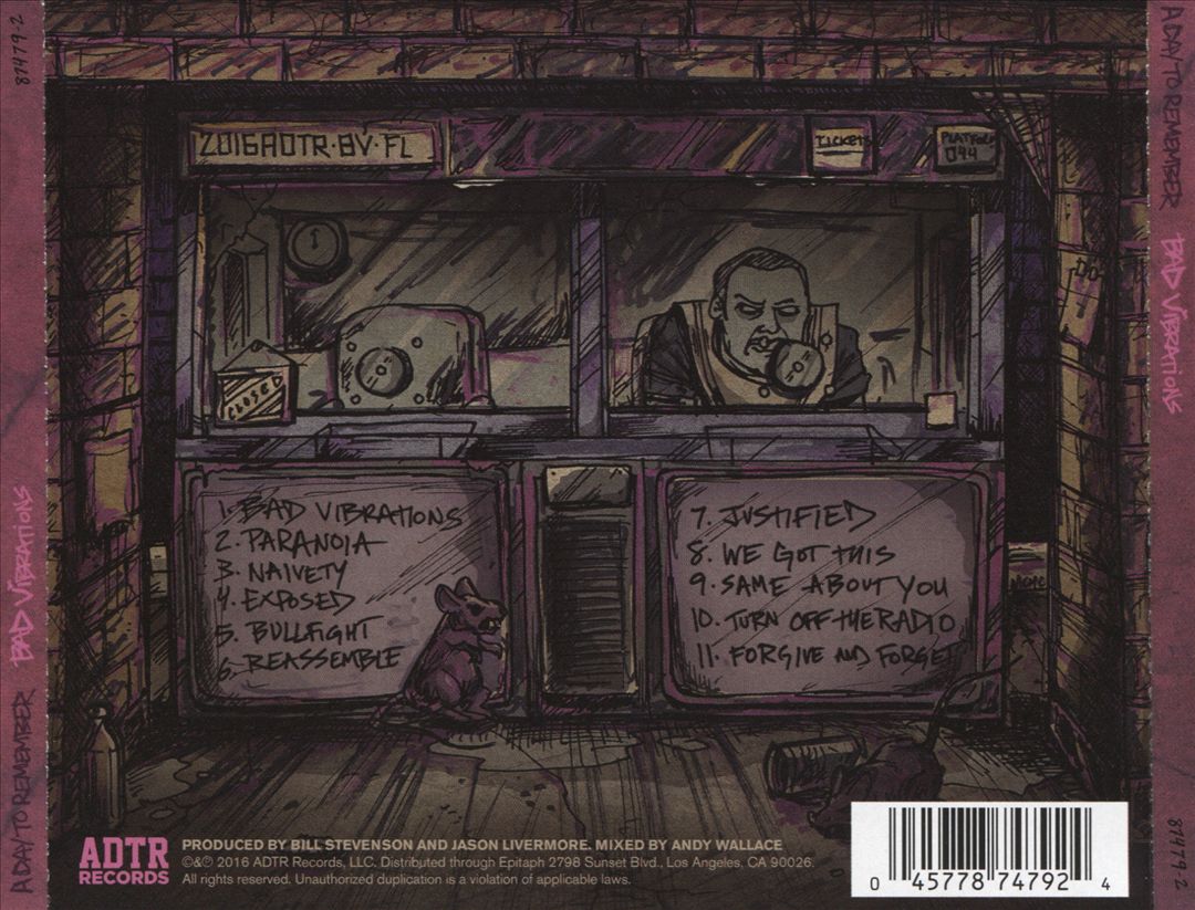 Bad Vibrations cover art