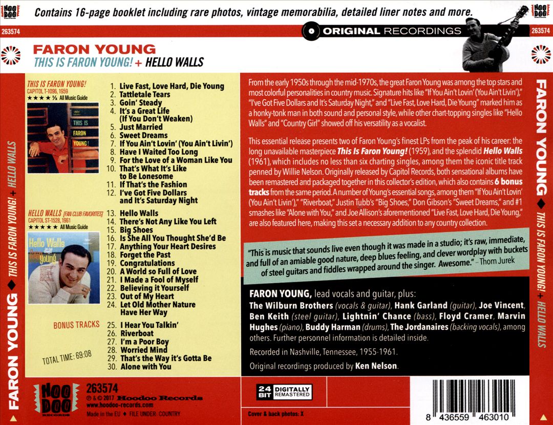 This Is Faron Young!/Hello Walls cover art