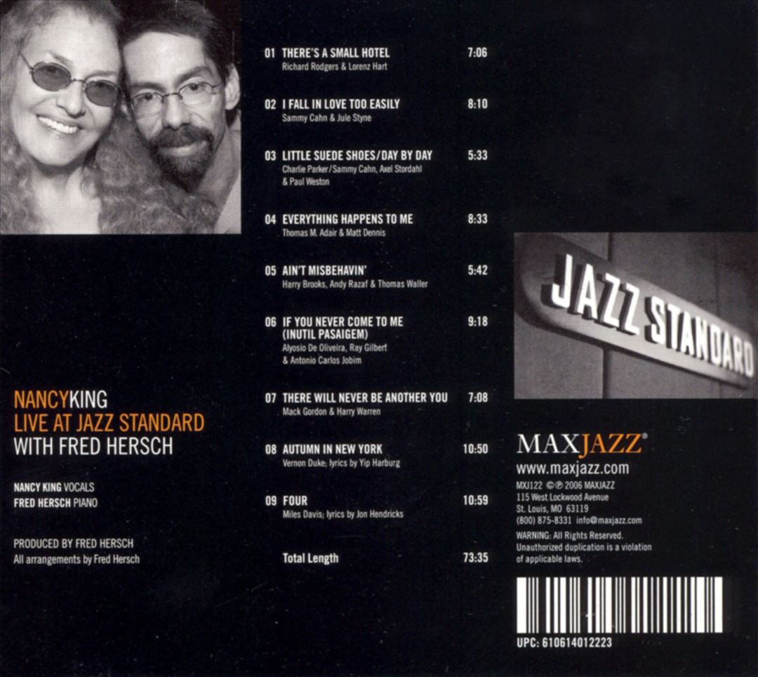 Live at Jazz Standard cover art