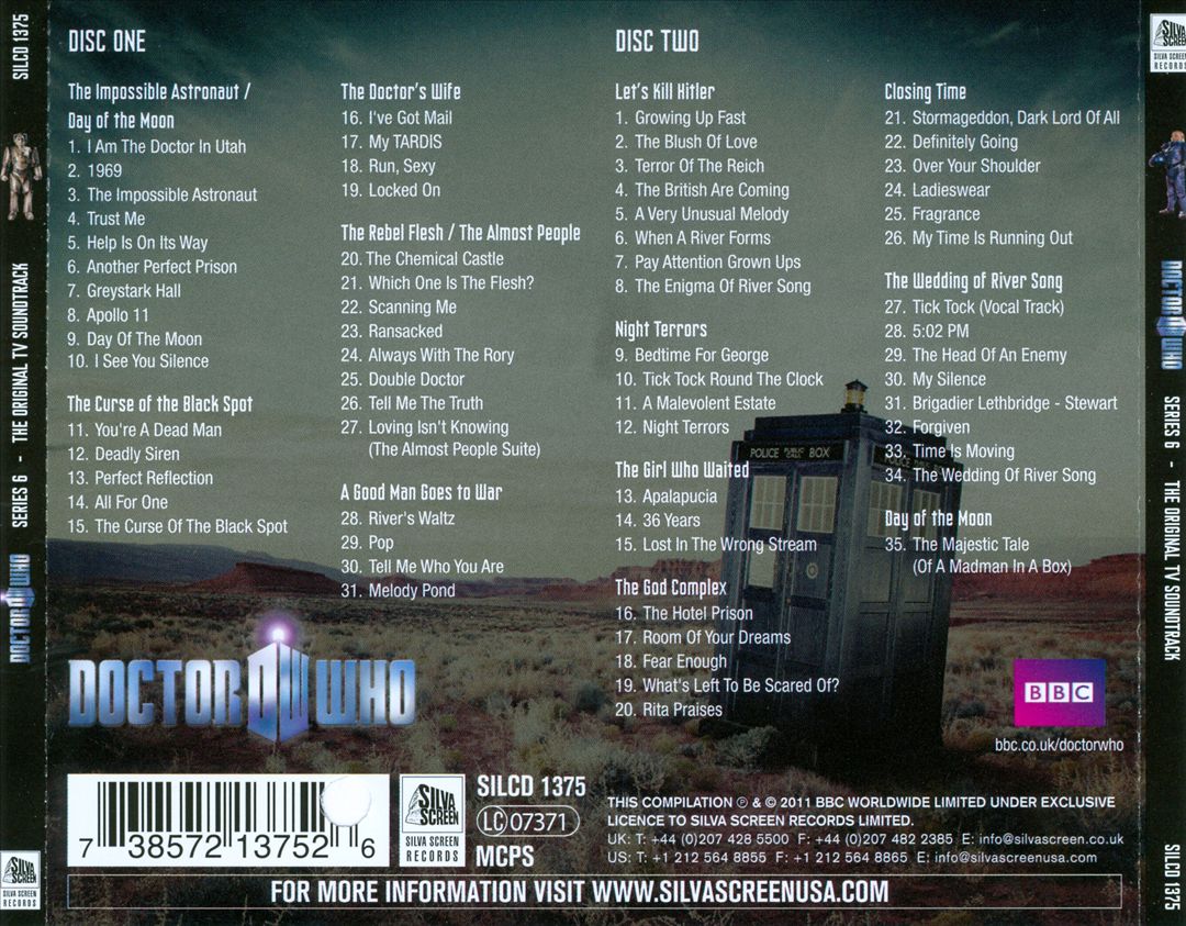 Doctor Who: Series 6 cover art