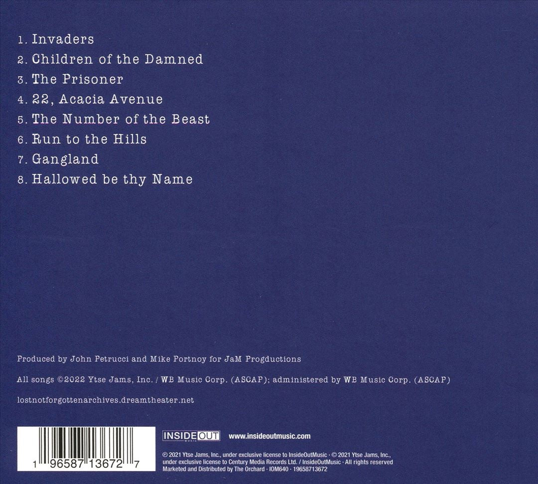 Lost Not Forgotten Archives: The Number of the Beast cover art