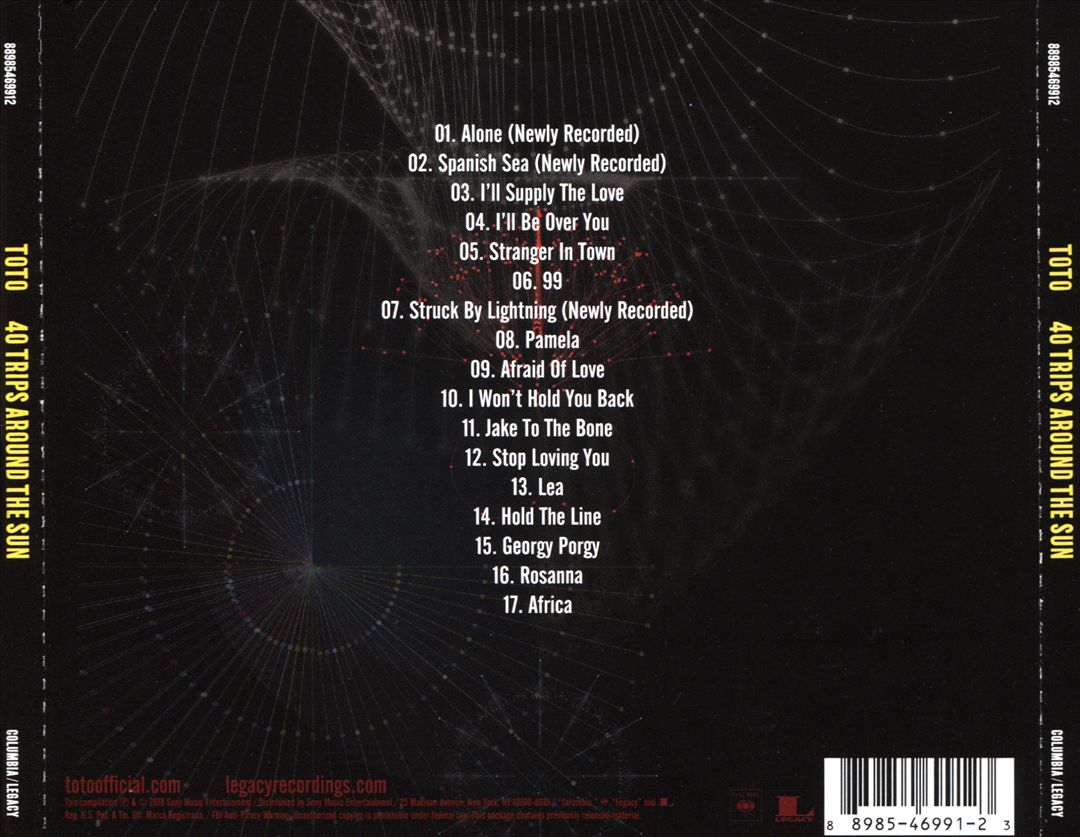 40 Trips Around the Sun cover art