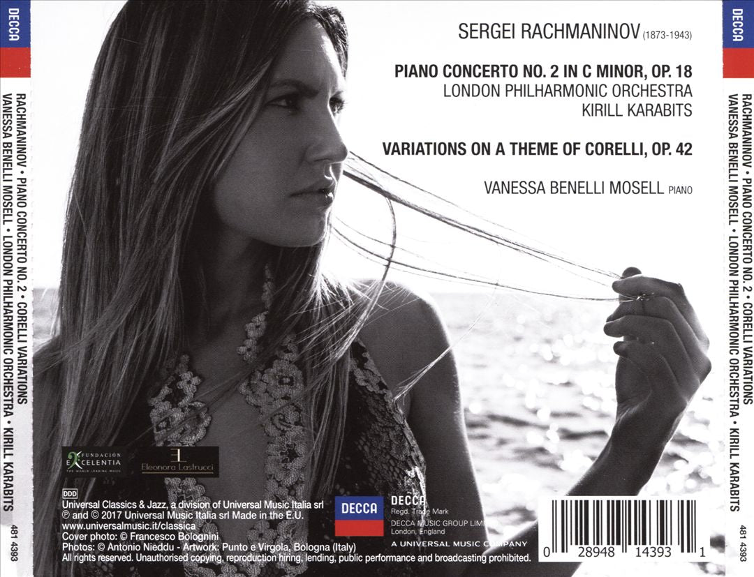 Rachmaninov: Piano Concerto No. 2; Corelli Variations cover art