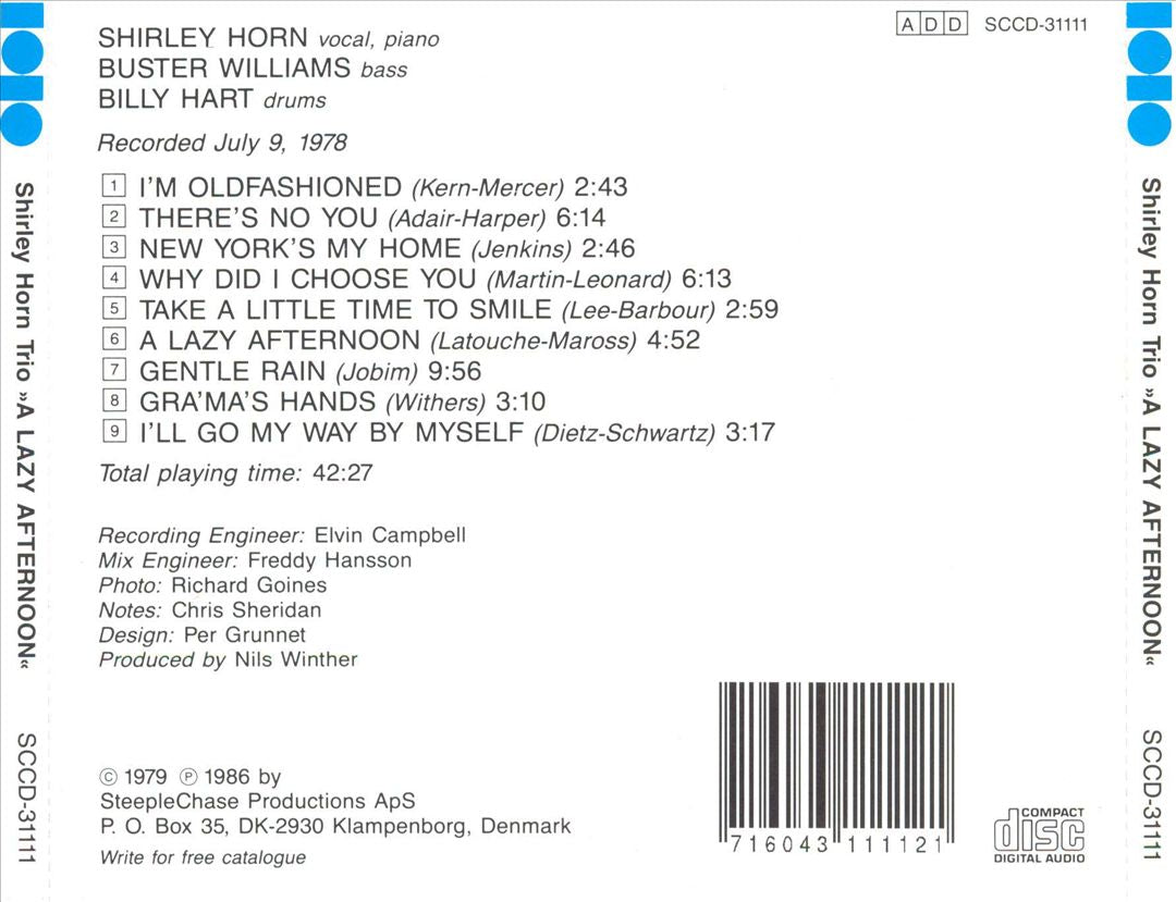 Lazy Afternoon cover art