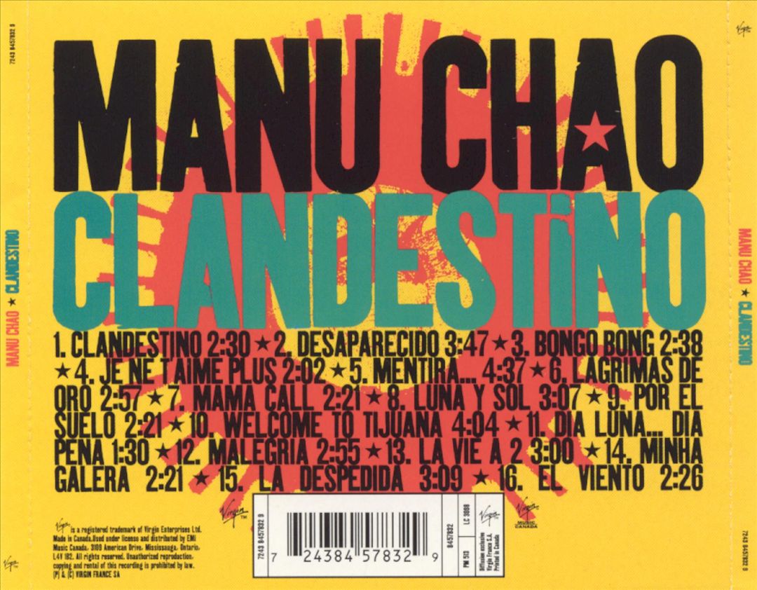 Clandestino cover art