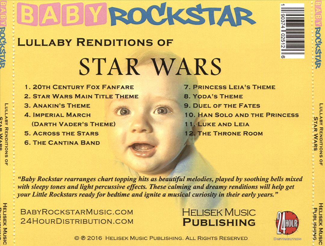 Star Wars: Lullaby Renditions cover art