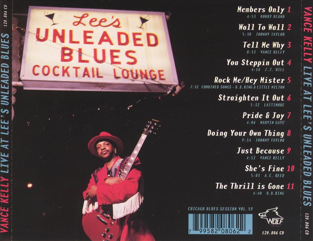 Live at Lee's Unleaded Blues cover art