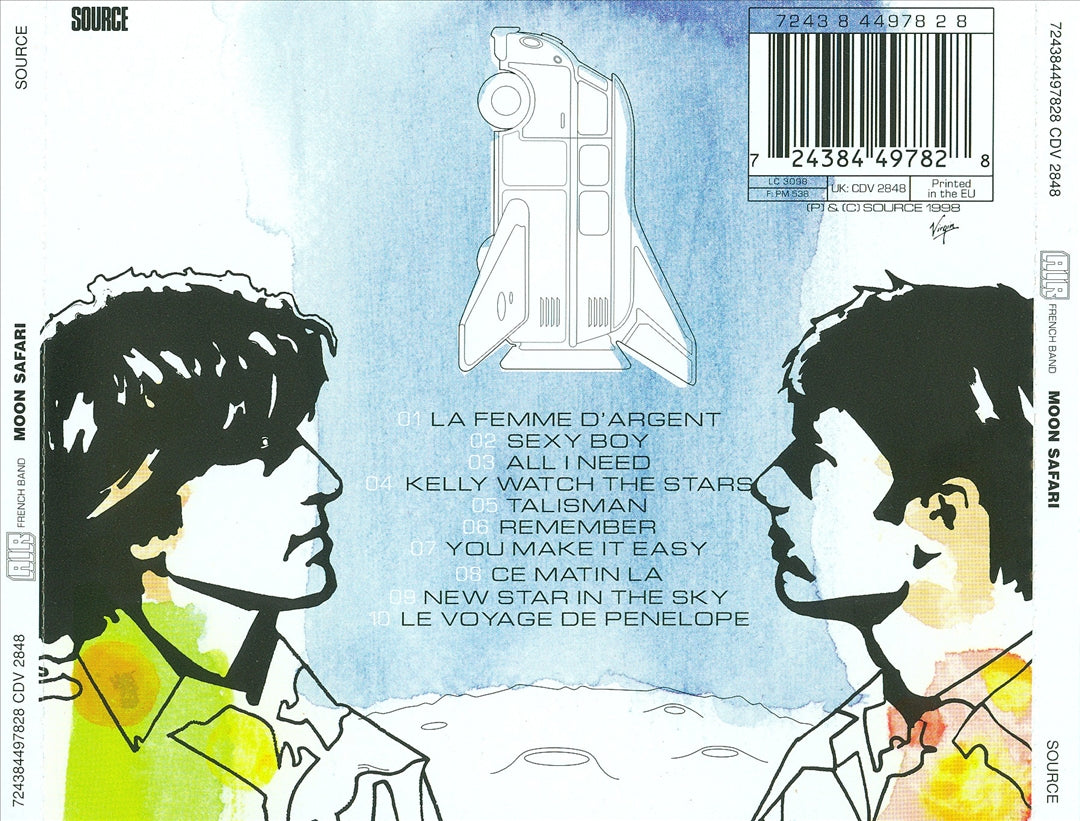 Moon Safari cover art