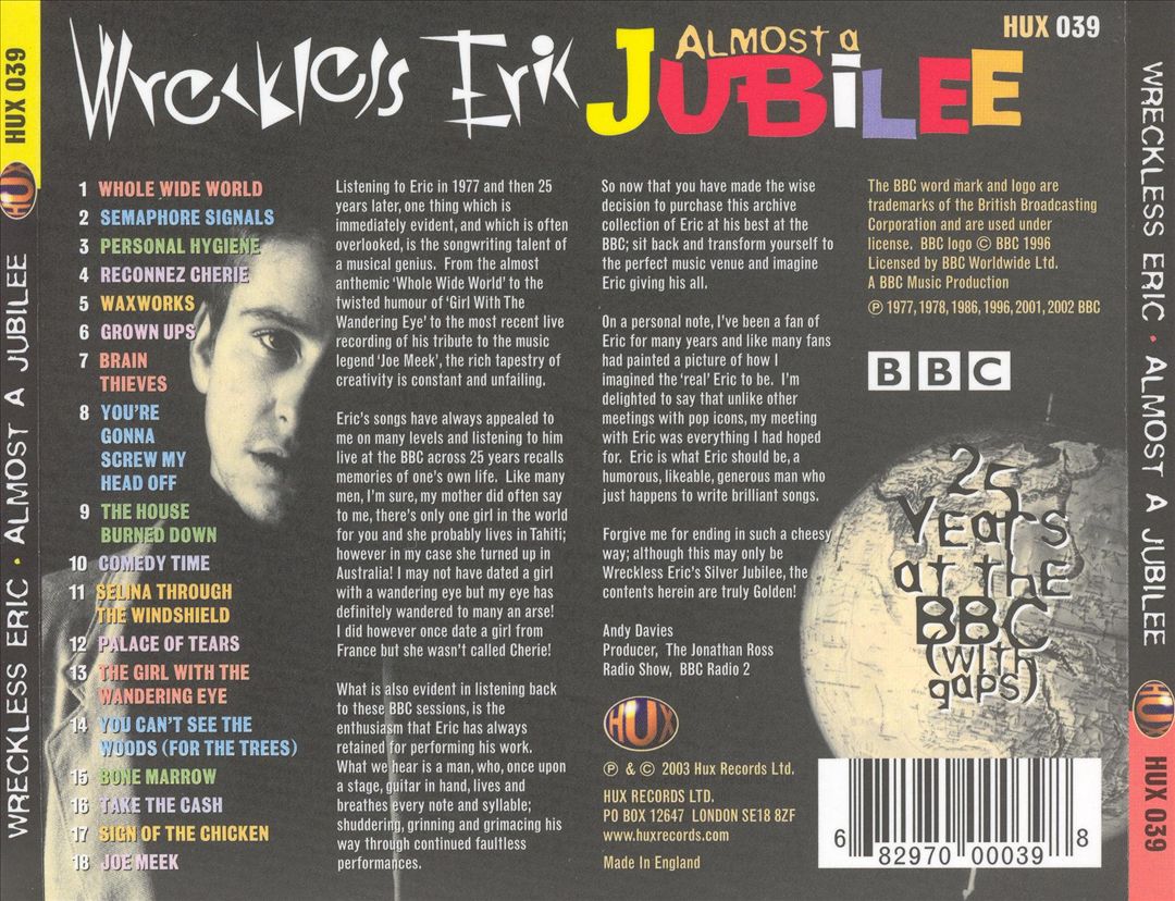 Almost A Jubilee: 25 Years At The BBC (with Gaps) cover art