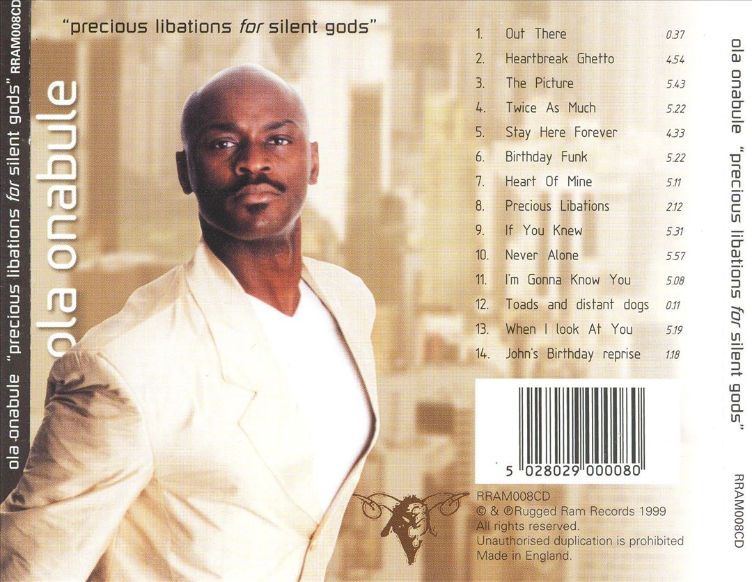 Precious Libations for Silent Gods cover art