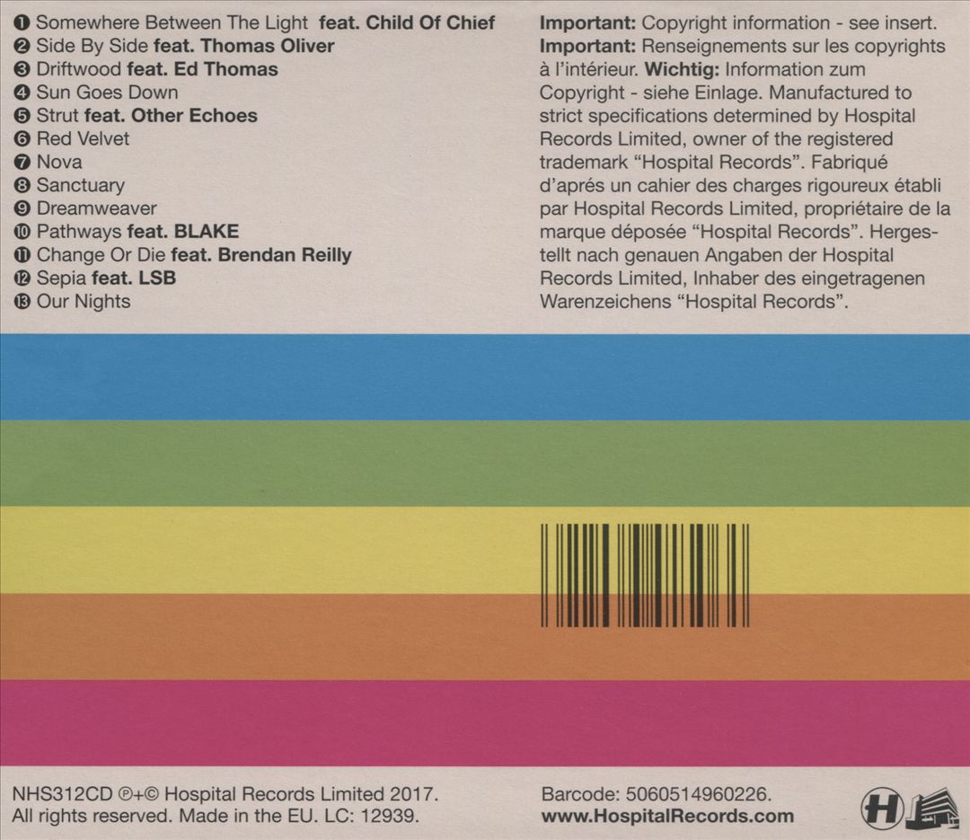 Somewhere Between the Light cover art