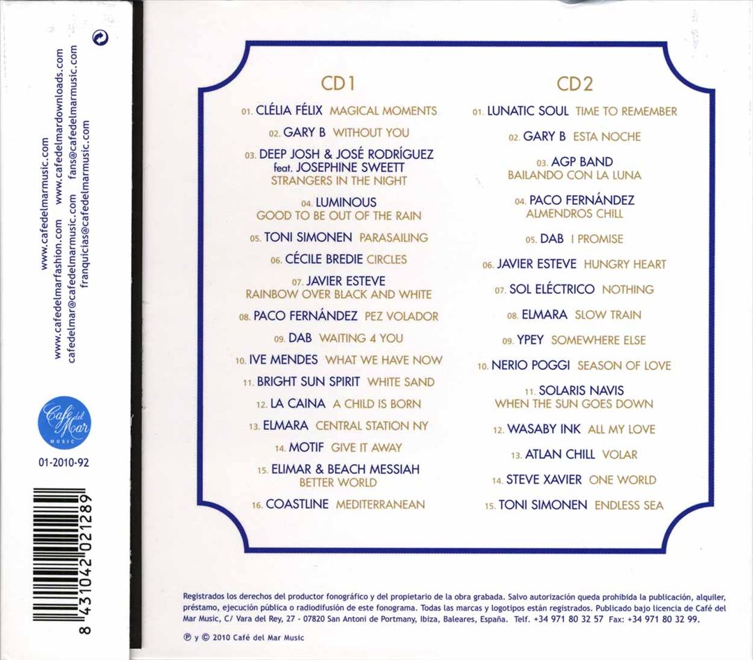 Café del Mar: 30 Years of Music cover art