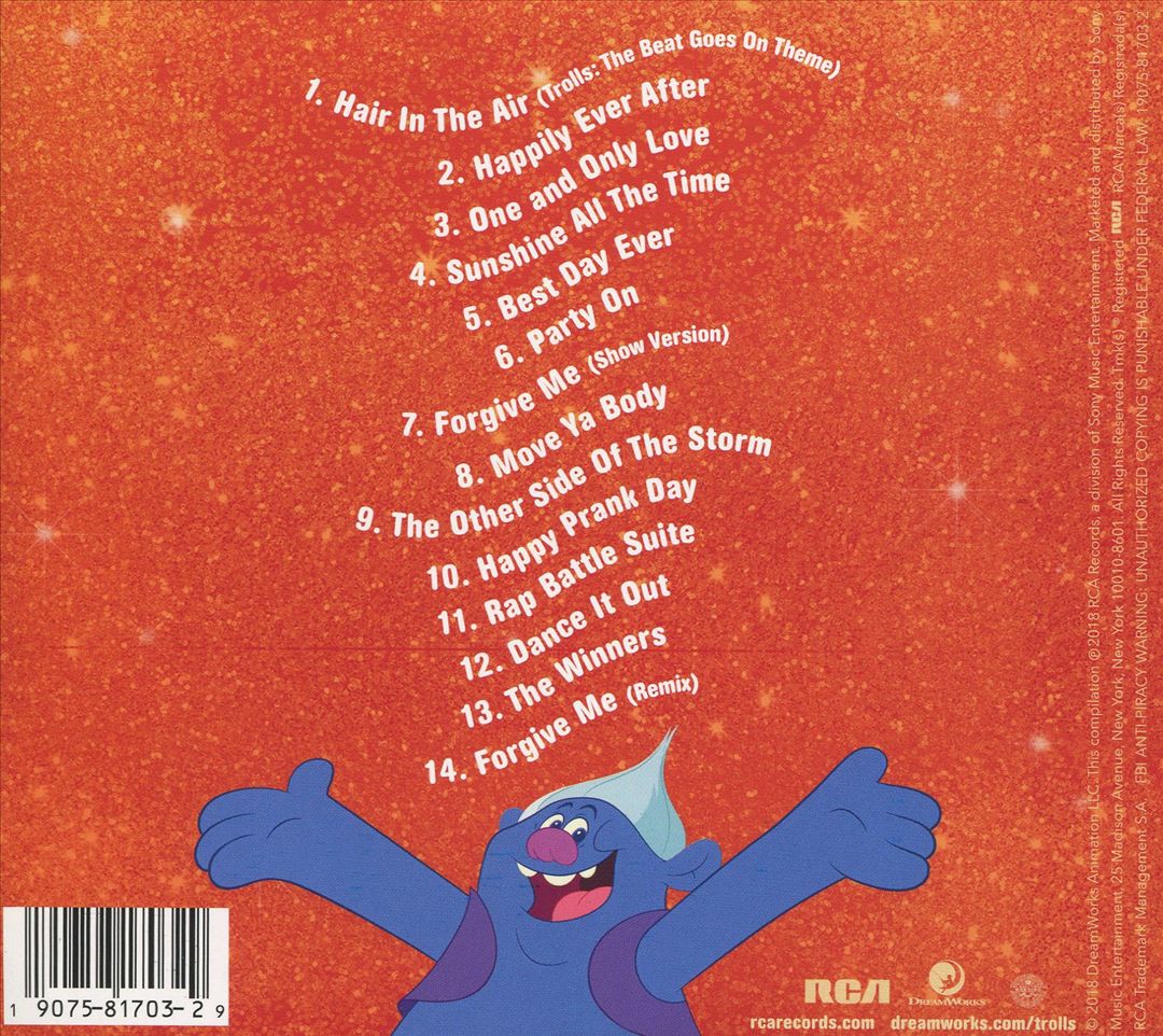 Dreamworks Trolls: The Beat Goes On cover art