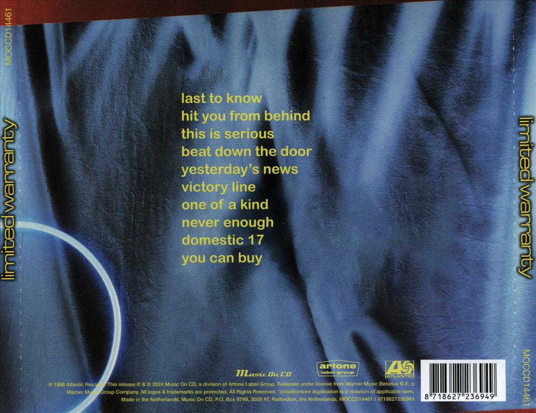 Limited Warranty cover art