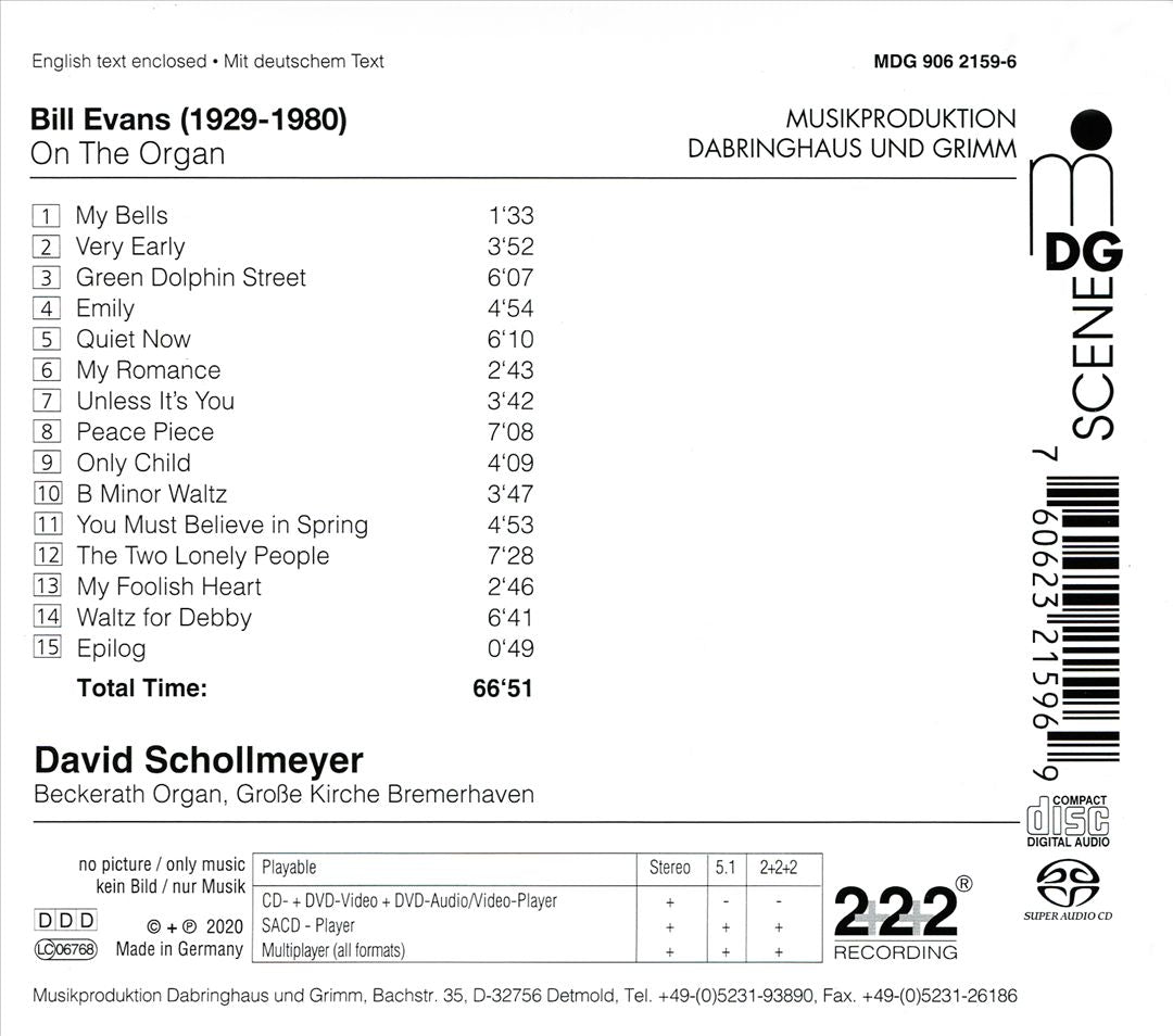 Bill Evans: 15 Original Jazz Piano Transcriptions cover art