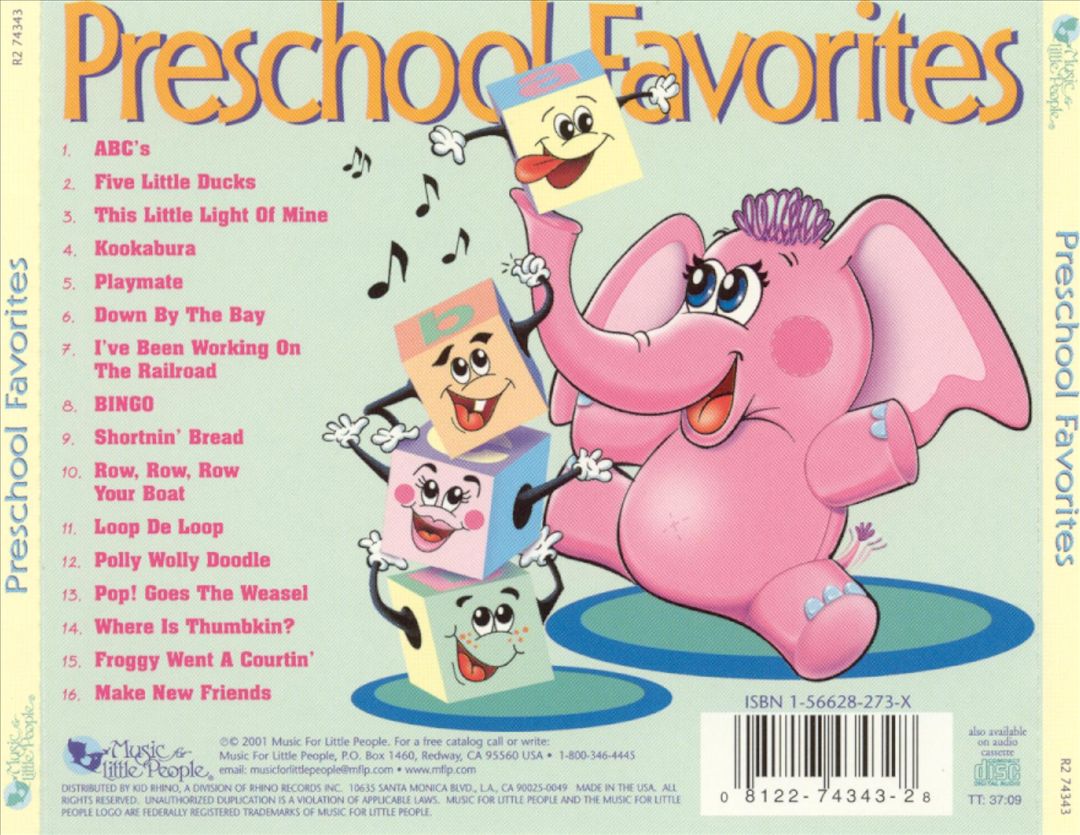 Preschool Favorites cover art