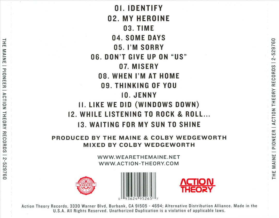 Pioneer cover art