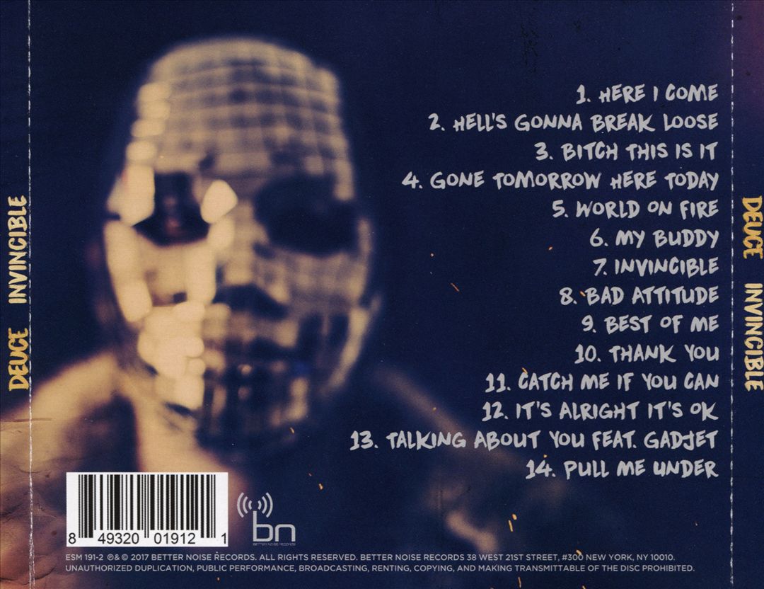 Invincible cover art