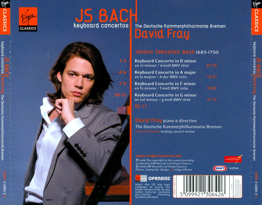 J.S. Bach: Keyboard Concertos BWV 1052, 1055, 1056, 1058 cover art