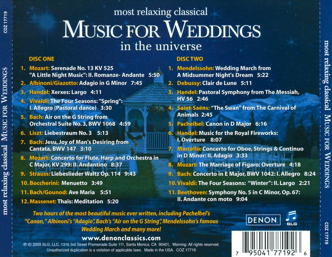 Most Relaxing Classical Music for Weddings in the Universe cover art