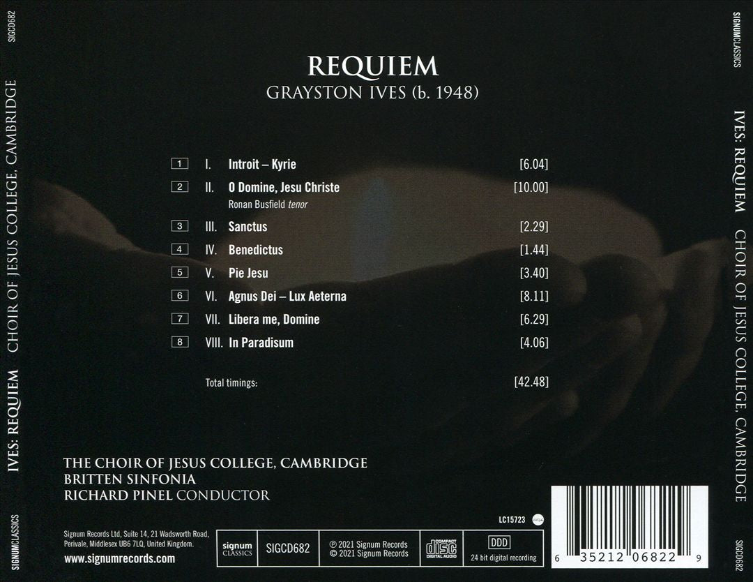 Grayston Ives: Requiem cover art