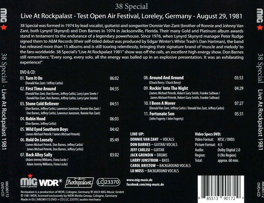 Live at Rockpalast 1981 cover art