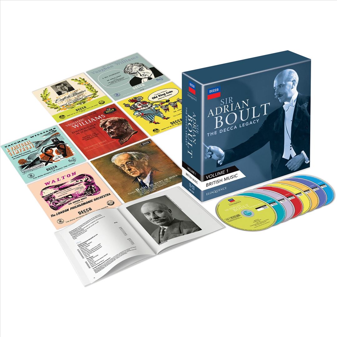 Sir Adrian Boult: The Decca Legacy, Vol. 1 - British Music cover art