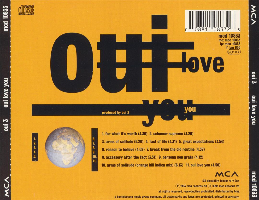 Oui Love You cover art