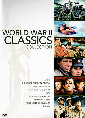 ANZIO (1968) / BRIDGE ON THE RIVER KWAI, THE (ORIGINAL VERSION) / CAINE MUTINY, THE / FROM HERE TO ETERNITY (1953) / FURY / GUNS OF NAVARONE, THE / HA cover art