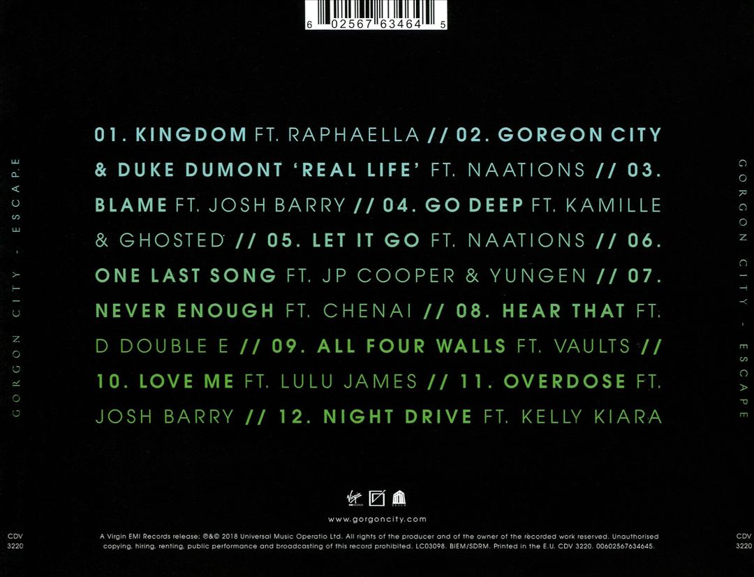 Escape cover art