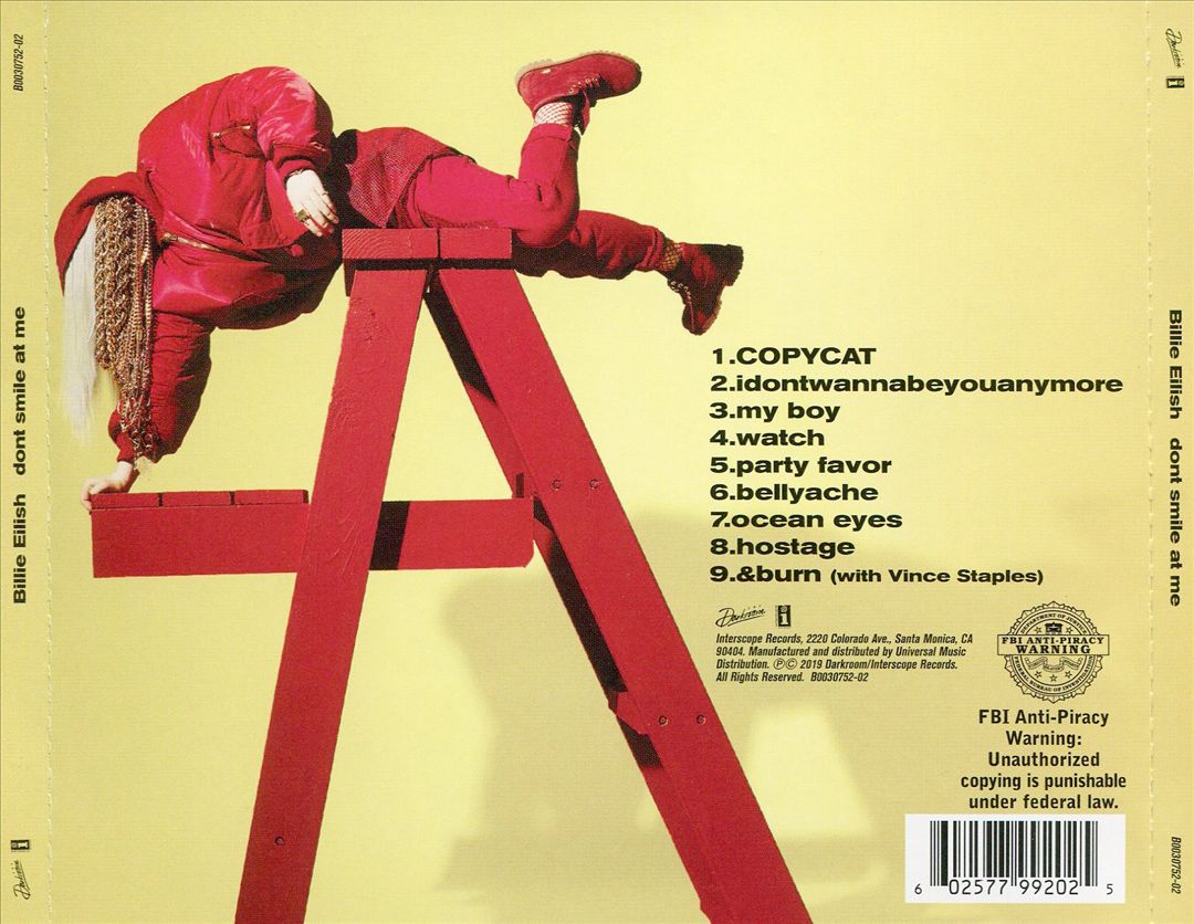 Don't Smile at Me cover art
