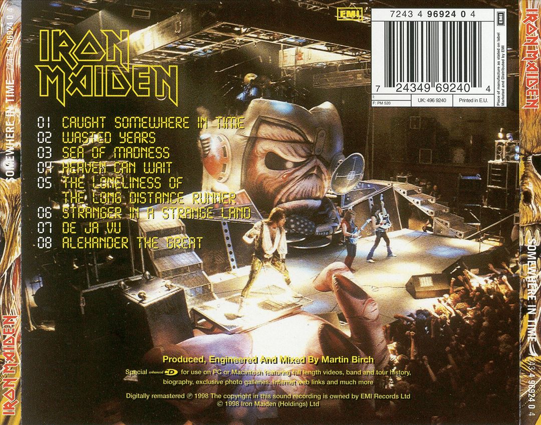 Somewhere in Time cover art