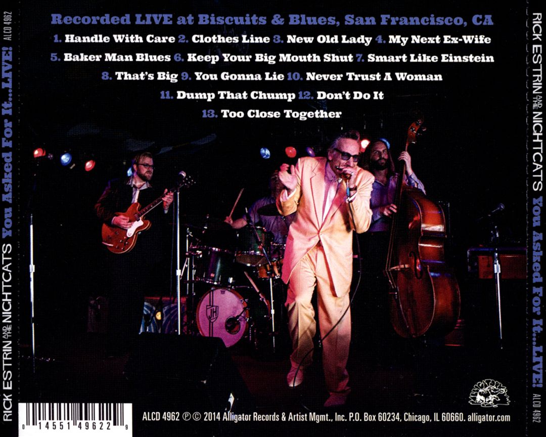 You Asked For It...Live! cover art