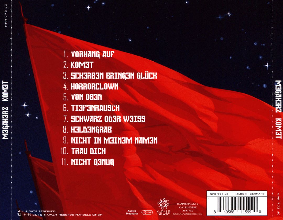 Komet cover art