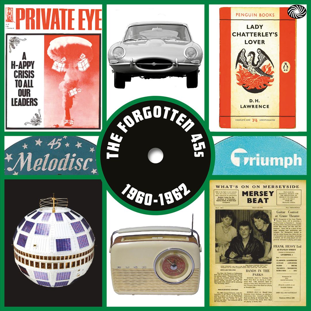 Forgotten 45s 1960-1962 cover art