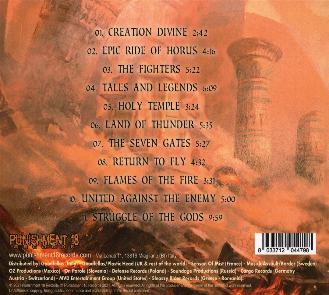 Struggle of the Gods cover art