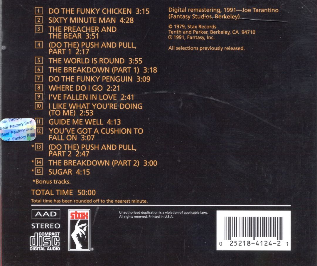 Chronicle: Their Greatest Stax Hits cover art
